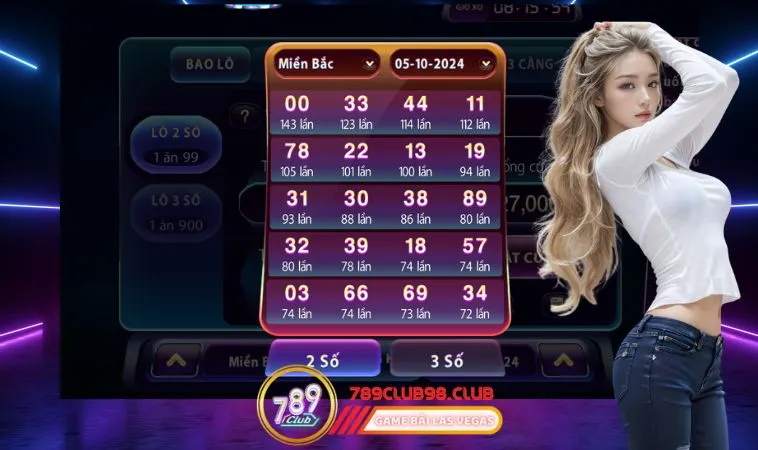 Hướng dẫn cách cược bao lô tại cổng game 789Club